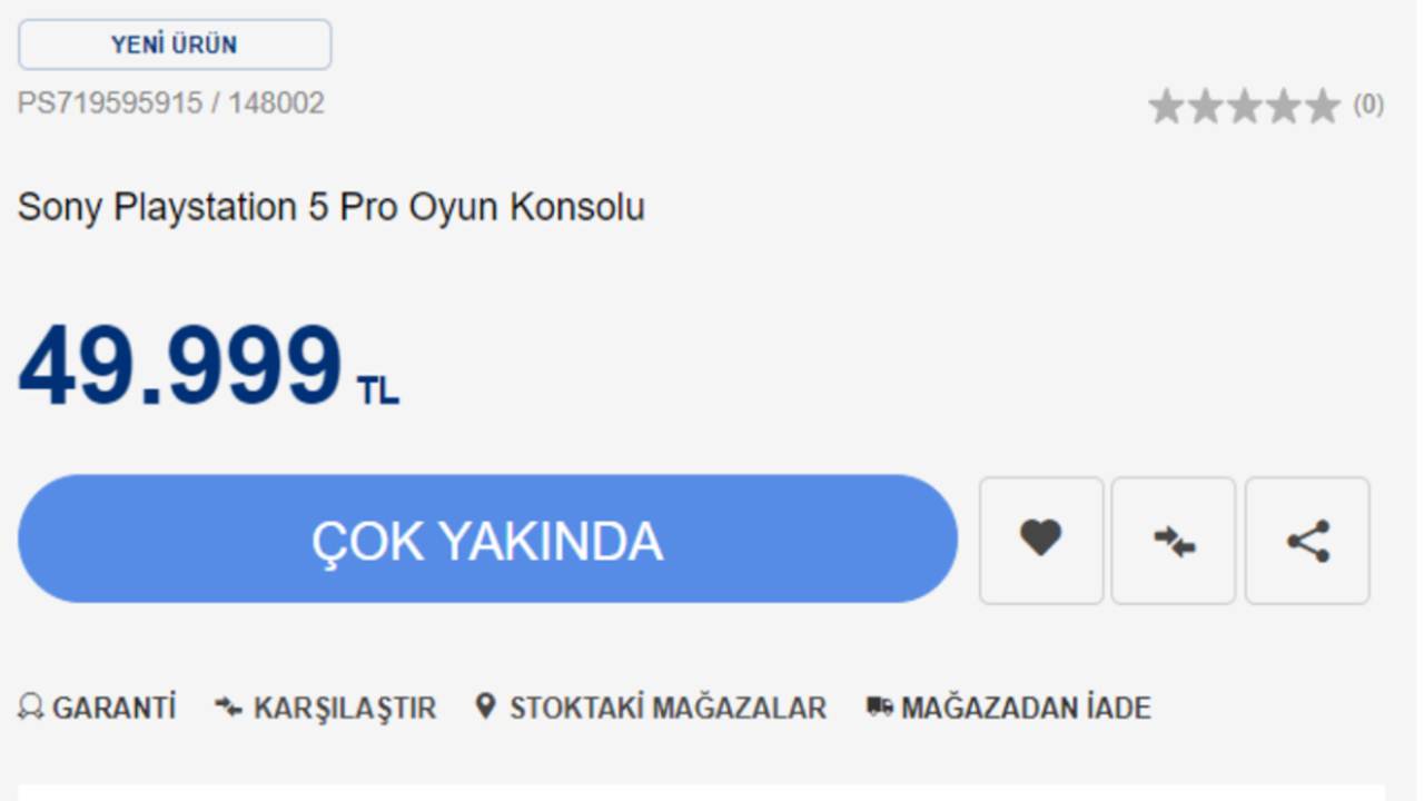 1730408382 80 PlayStation 5 Pro Turkiye Price Revealed