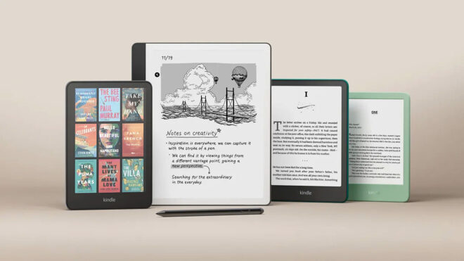 Amazon introduced the first Kindle model with a color screen