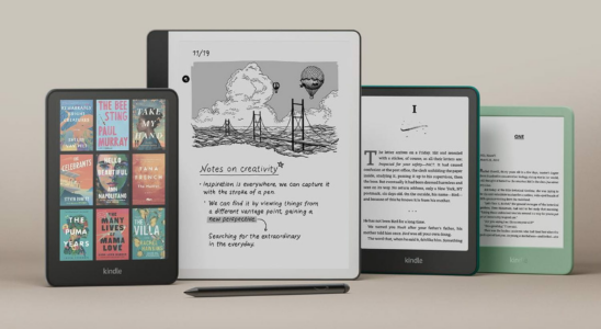 Amazon unveils its new Kindles with colors and adapted to