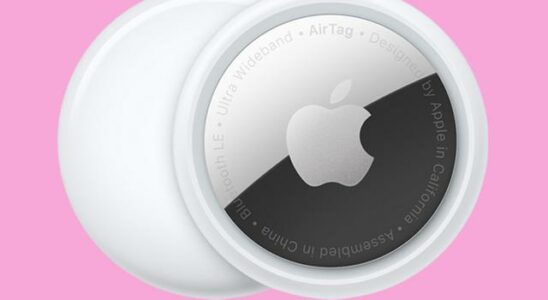 Apple AirTag which allows you to find your lost items