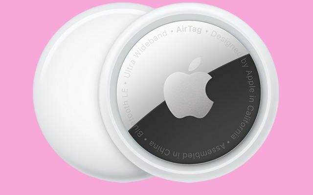 Apple AirTag which allows you to find your lost items