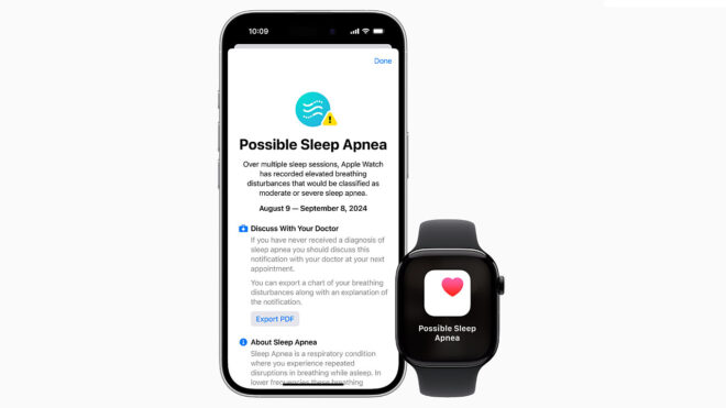 Apple Watch feature sleep apnea notifications released in Turkey