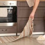 Are you considering a rug in your kitchen Beware of