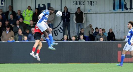 Augustin Drakpe is in place at Spakenburg A professional club