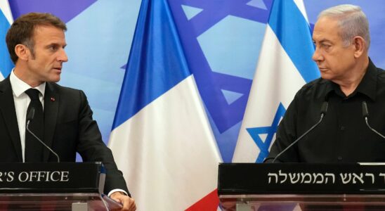 Between Macron and Netanyahu the tension rises another notch –