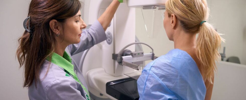 Breast cancer screening more than one in two women do