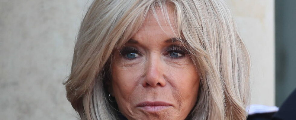 Brigitte Macron finds a hair detail to enhance her signature