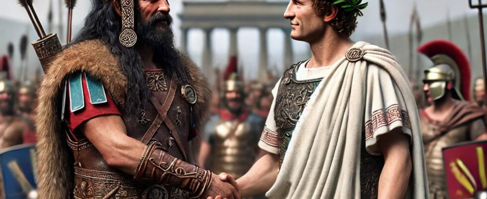 Caesar befriended Vercingetorix before cruelly killing him The theory that