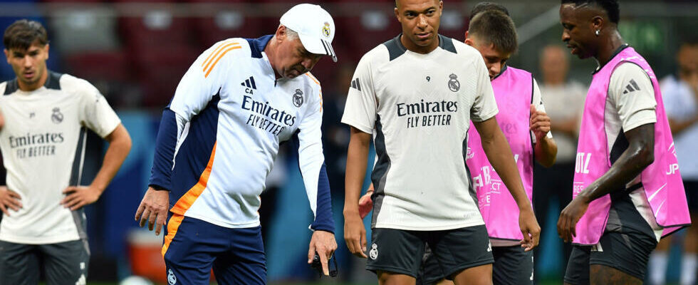 Carlo Ancelotti assures that Kylian Mbappe is not affected at