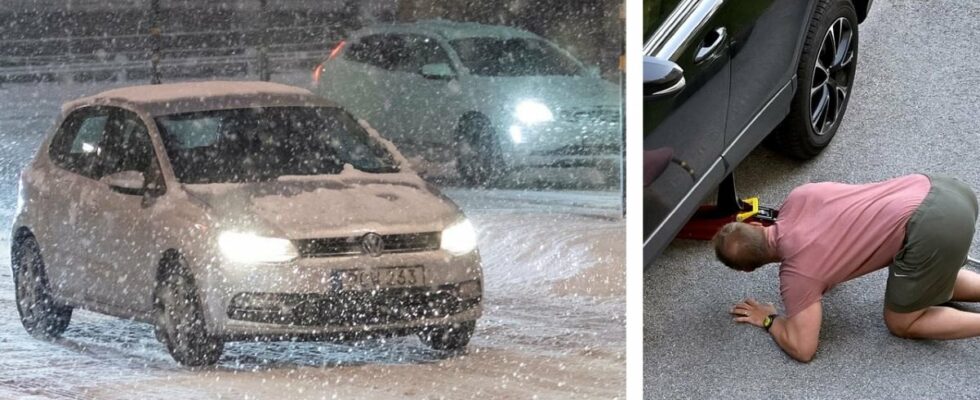 Changed advice to all car owners for winter