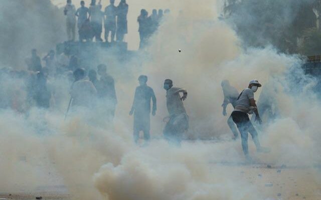 Chaos in Pakistan The police were inadequate the army took