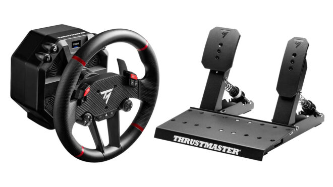 Console compatible direct drive set Thrustmaster T598 introduced