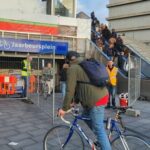 Cracks in construction Jaarbeursplein bicycle shed closed immediately for investigation