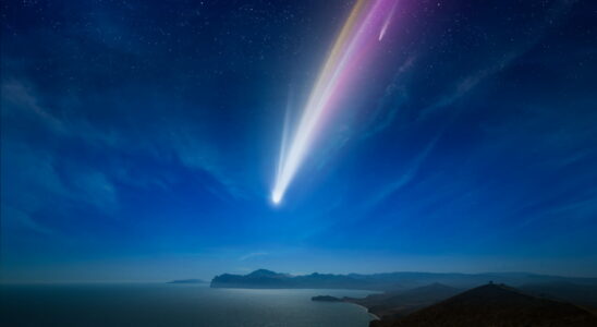 Did you miss the comet of the century She is