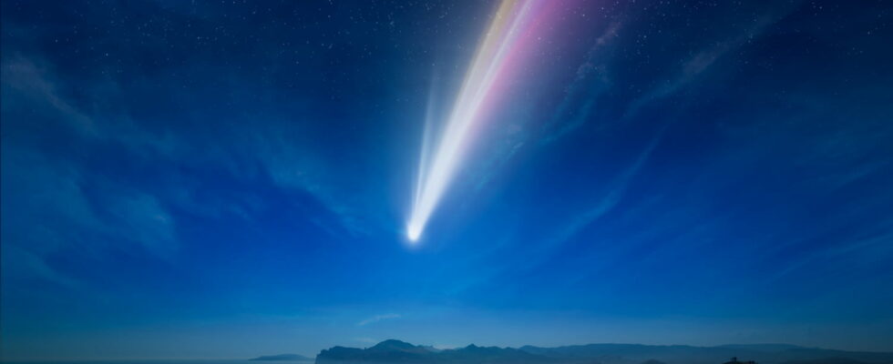 Did you miss the comet of the century She is