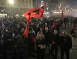 Dozens were injured in an opposition demonstration in Albania