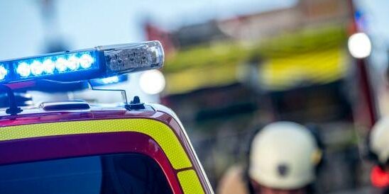 Elderly man seriously injured in fire