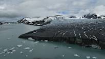 Entire glaciers completely disappeared from Sweden the pictures show