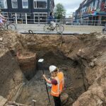 Excavations along the Amsterdamsestraatweg activity as early as the 9th