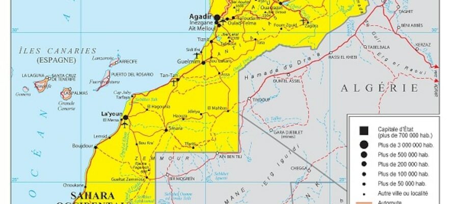 France reaffirms Moroccos sovereignty by modifying the countrys map –