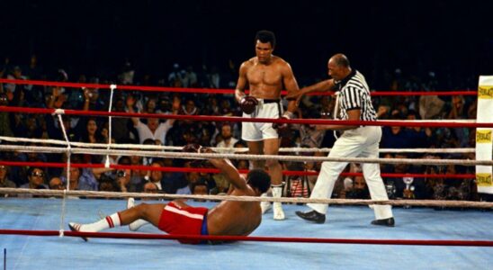 George Foreman Mohamed Ali look back at a legendary fight