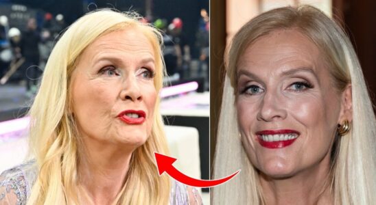 Gunilla Persson hands out invitations to all women