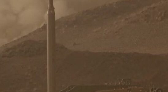 Iran shared images of the moment ballistic missiles were launched