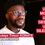 Ivorian choreographer Abdoulaye Tresor Konate in a word a gesture