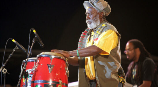 Jamaican Burning Spear reggae icon on African tour