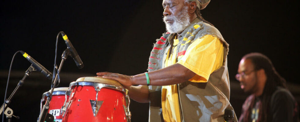 Jamaican Burning Spear reggae icon on African tour