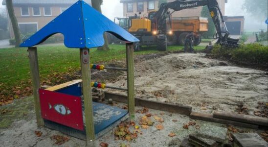 Last public sandbox removed in Bunschoten Unsanitary situation