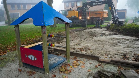 Last public sandbox removed in Bunschoten Unsanitary situation