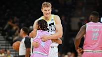 Lauri Markkanen showed the New Zealand team coached by Petteri