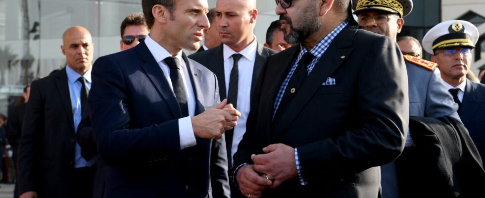 Macron will meet King Mohamed VI to turn the page