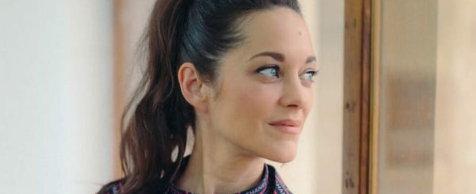 Marion Cotillard gets a makeover with her long hair and