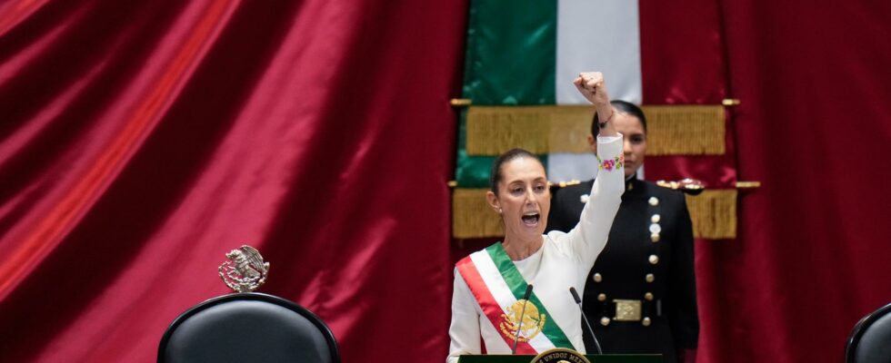 Mexico has had its first female president