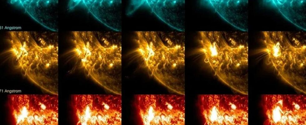 NASA captured the giant explosion on the Sun Warning for