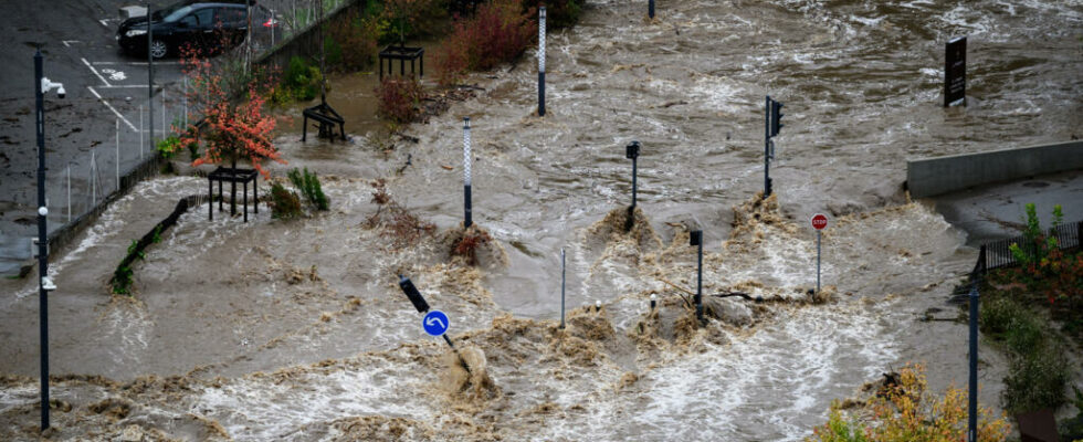 Never seen before in Ardeche according to the Minister of