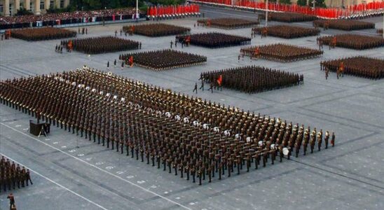 North Korean soldiers are in the hot spot Statement from