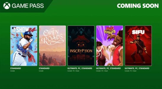 October 2024 Xbox Game Pass Games