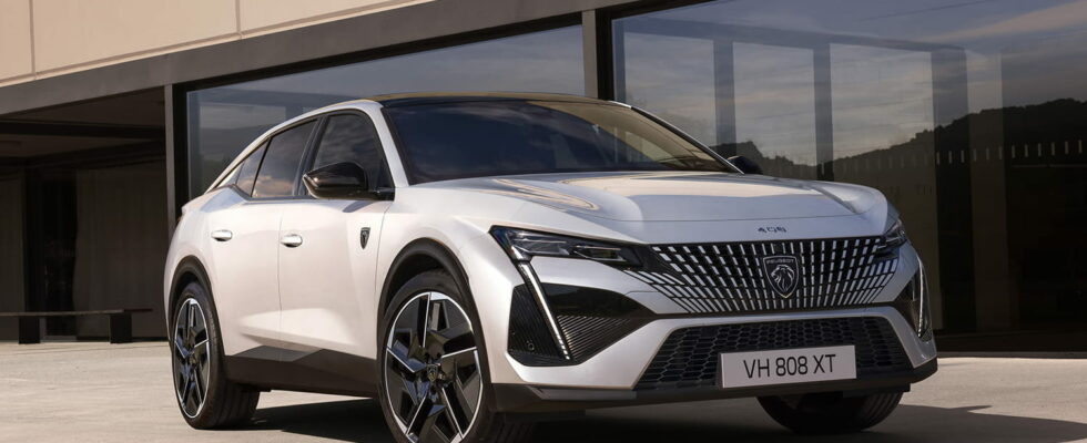 Peugeot e 408 the coupe SUV goes electric the trigger for