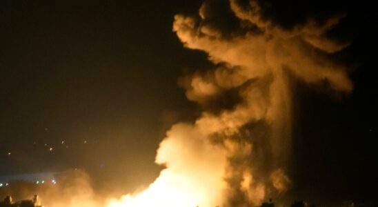 Raids in Beirut rockets at Israel