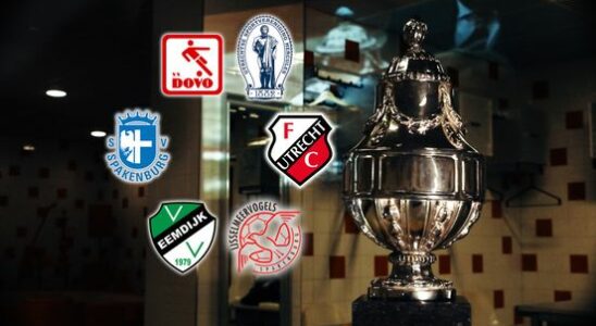 Six regional clubs want to continue in the KNVB Cup