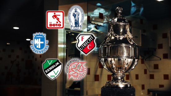 Six regional clubs want to continue in the KNVB Cup