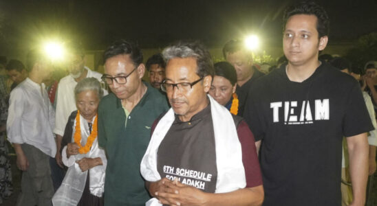 Sonam Wangchuk marches for the recognition of Ladakh rights