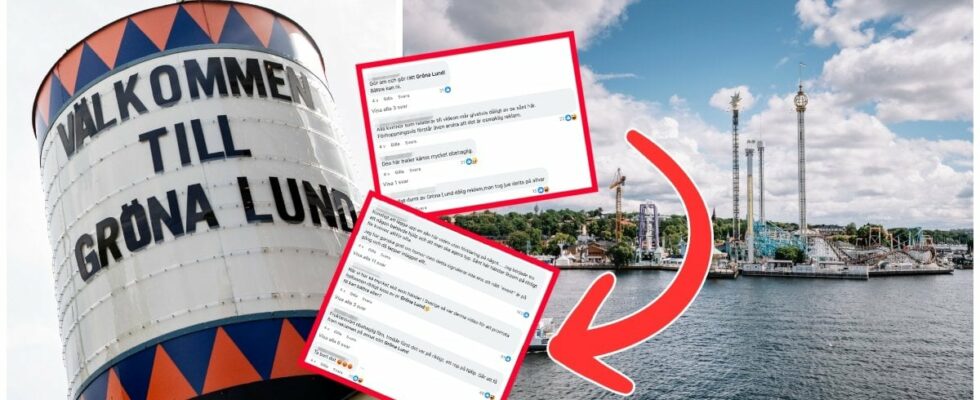 Storm of criticism against Grona Lund Really disgusting