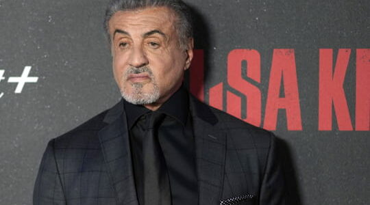 Sylvester Stallone completely overwhelmed in the series but also on