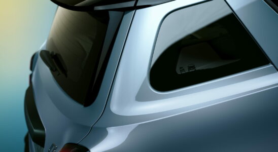 The Renault 4 E Tech is revealed its first preview images