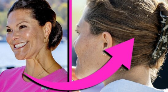 Therefore Crown Princess Victoria has never let her hair out