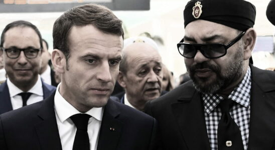 Thug When Emmanuel Macron violently attacked the King of Morocco